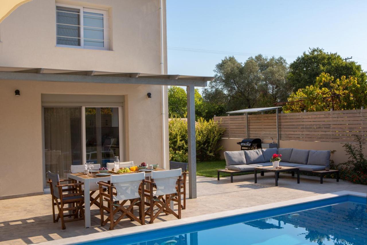 Grappolo Lefkada Villas - Vilana Ideal For Families And Small Groups Apolpaina Bagian luar foto
