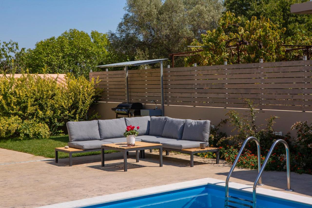 Grappolo Lefkada Villas - Vilana Ideal For Families And Small Groups Apolpaina Bagian luar foto